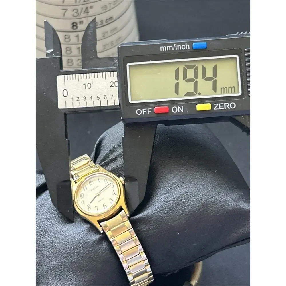 Pulsar Gold Tone Women’s Stretch Band Quartz Watch